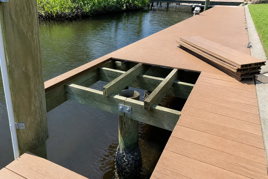 Boat Dock Repair project