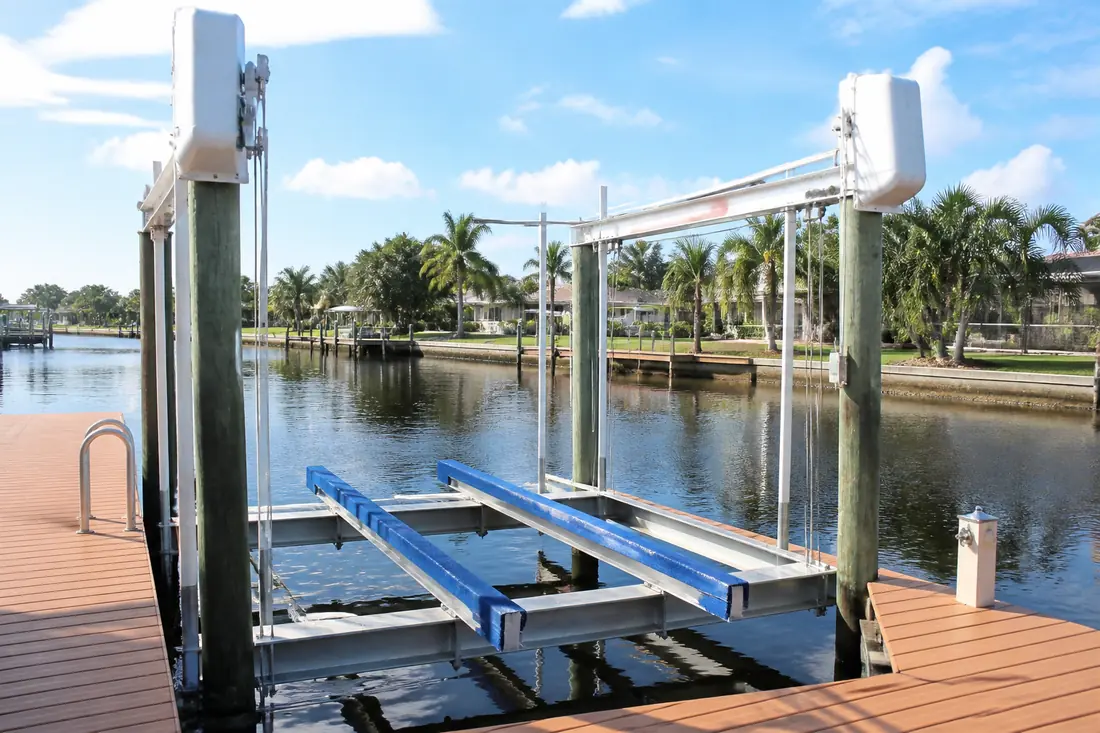 Boat Lift Installation project