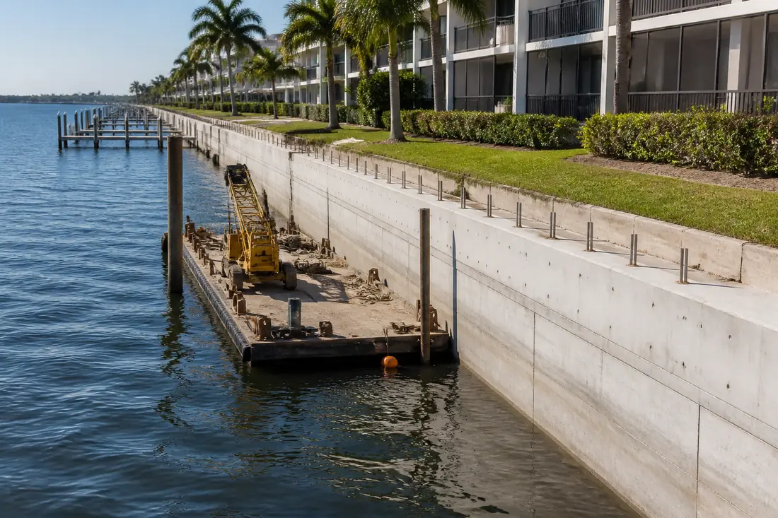 Commercial Marine Construction project
