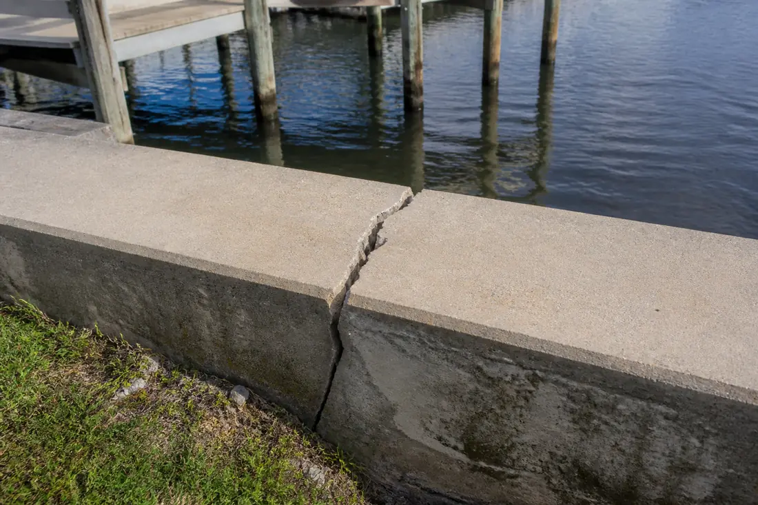 Seawall Cap Repair project