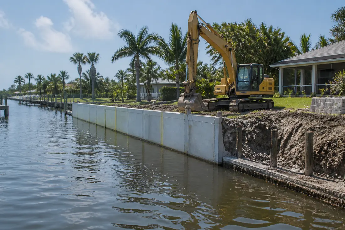 Seawall Replacement in Port Charlotte, FL